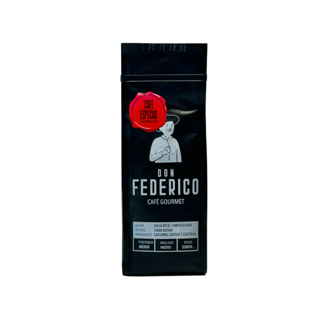 Cafe Don Federico tipo Marsellesa Molido x 250 gr